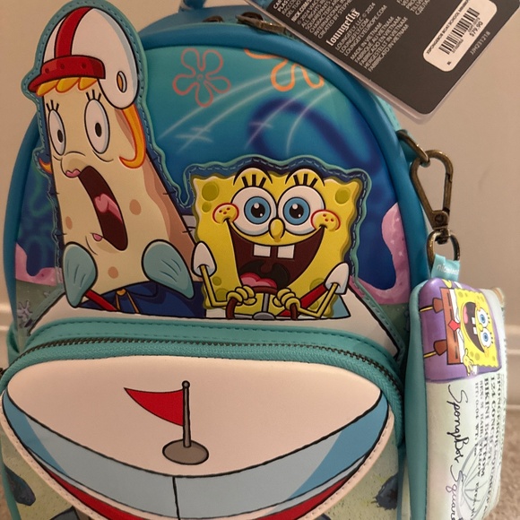 SpongeBob boating school backpack